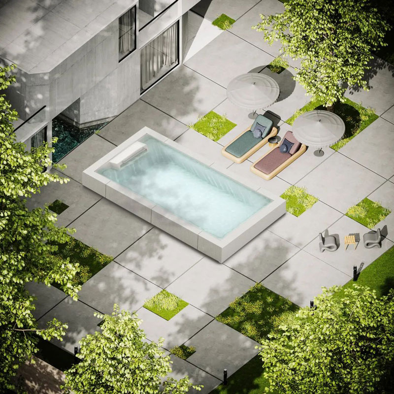 別墅游泳池,別墅泳池,別墅泳池水處理方案